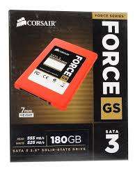 Corsair Force Series GS 2.5" 180GB SATA SSD-F180GBGS-BK