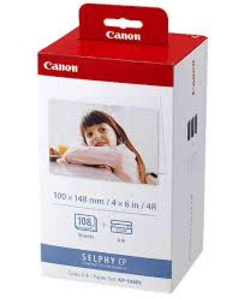 Canon KP-108IN Color Ink / Paper Set