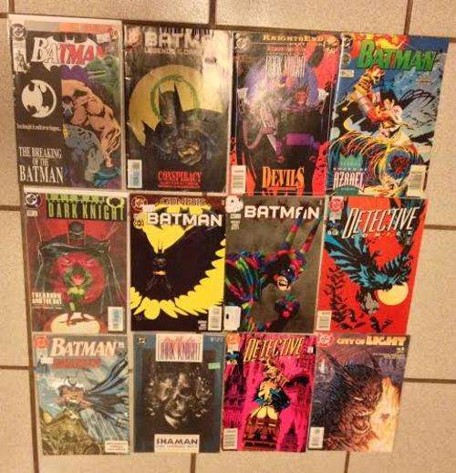 12 x Highly Collectable Batman Comics
