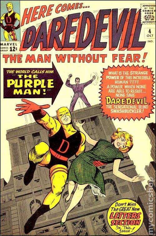 Daredevil #4 (Low start - Very old Yellow Suit Issue)