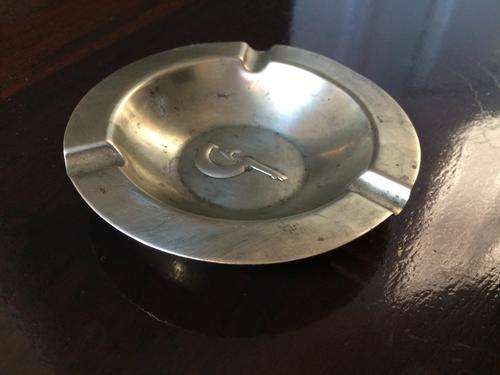 Vintage Secret Symbol -  Brass Ashtray Circa 1920's