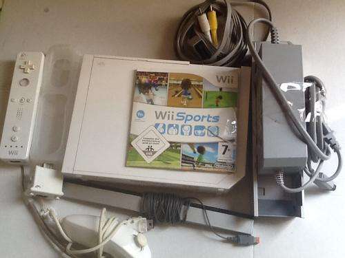 White wii consol