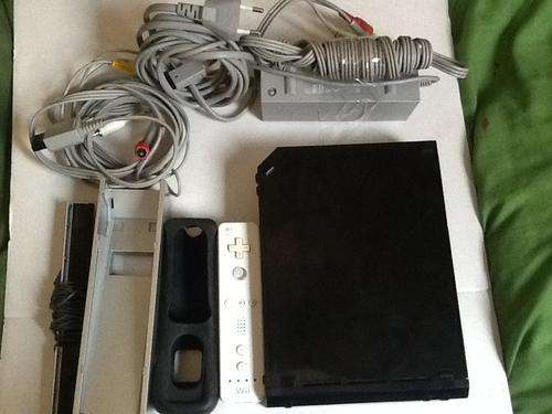 Wii consol black