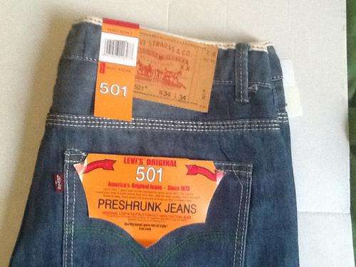Levi's 501 jeansW34L34