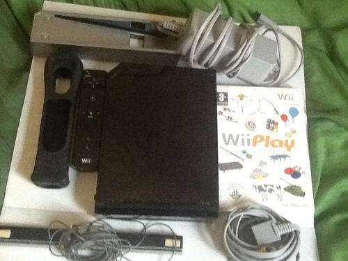 Black Wii Consol