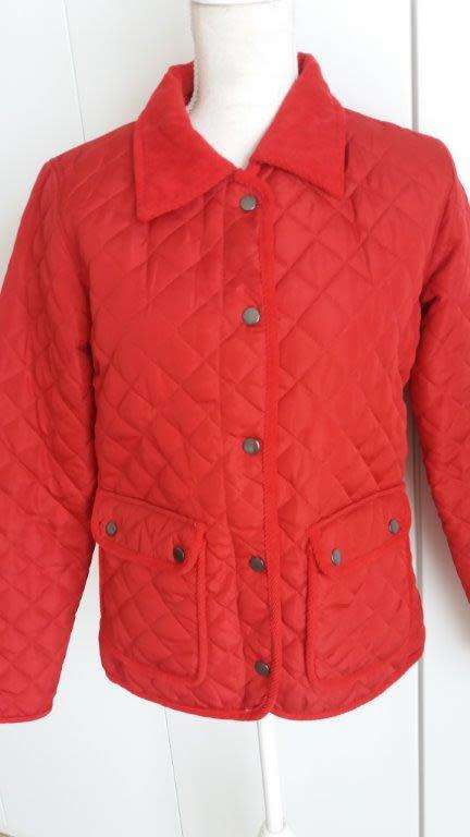 PADDED RED JACKET