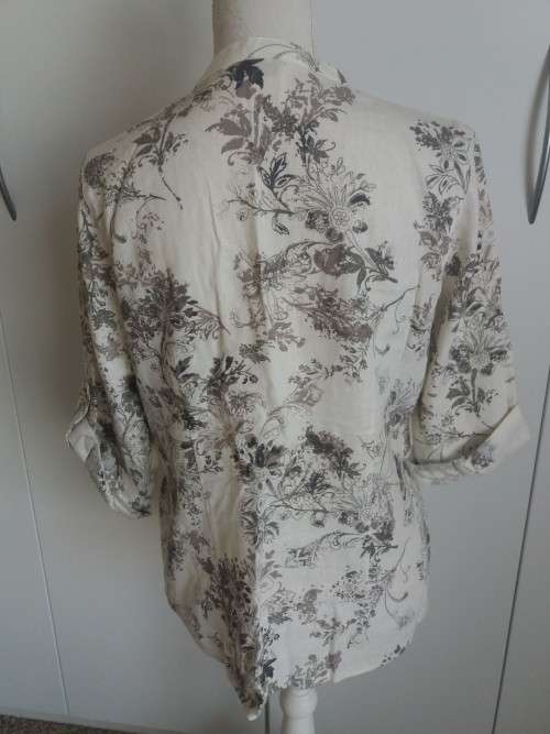 FLORAL LINEN TOP
