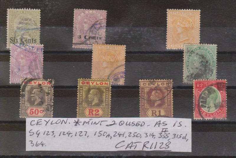 CEYLON : USED + 1 MM : AS IS : CAT R1128