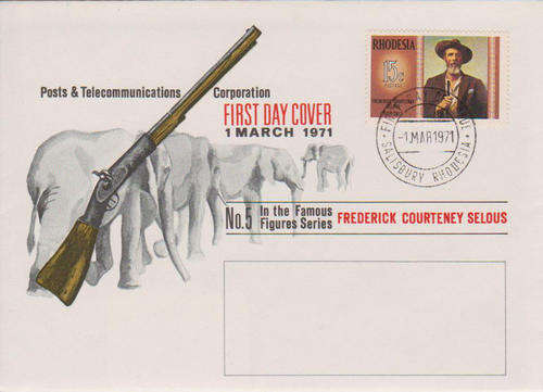 Rhodesia FDC 1 March 1971 Selous