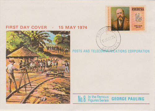 Rhodesia FDC 15 May 1974 Pauling