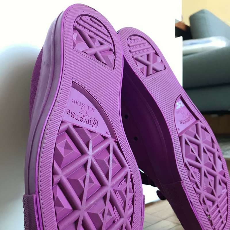 Genuine suede Converse Chuck Taylors All Star sneakers (un-worn)