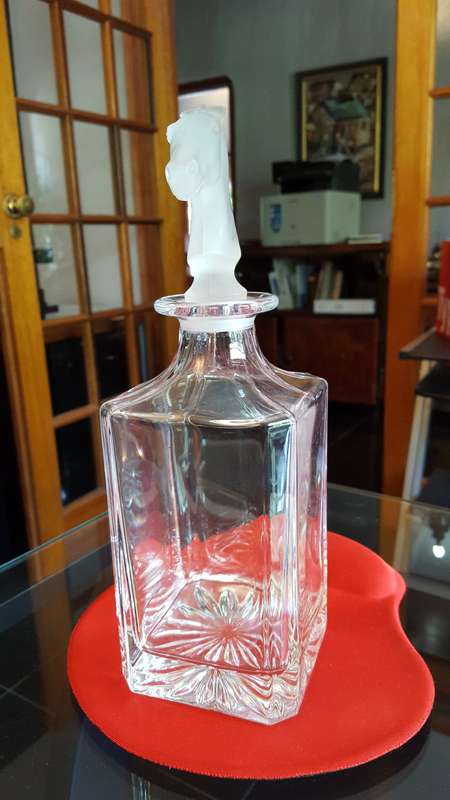Horsehead Crystal Decanter