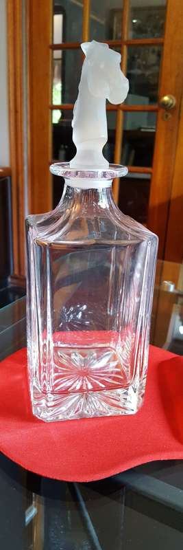 Horsehead Crystal Decanter