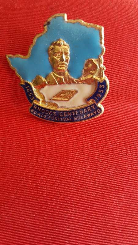 1953 Rhodes Centenary Festival Bulawayo Badge