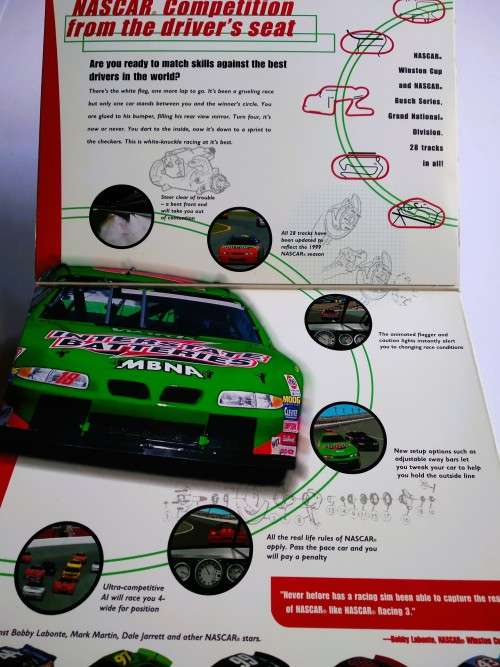 Vintage PC Game - Nascar Racing 3 (Big Box)