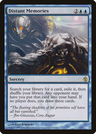 Magic: The Gathering 2011 - Distant Memories - Rare - Mirrodin Besieged