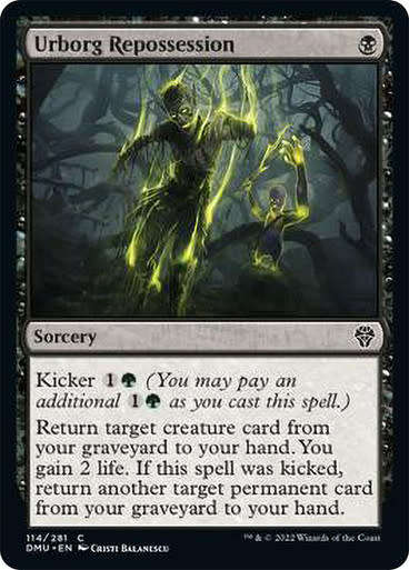 Magic: The Gathering 2022 - Urborg Repossession - Common - Dominaria United