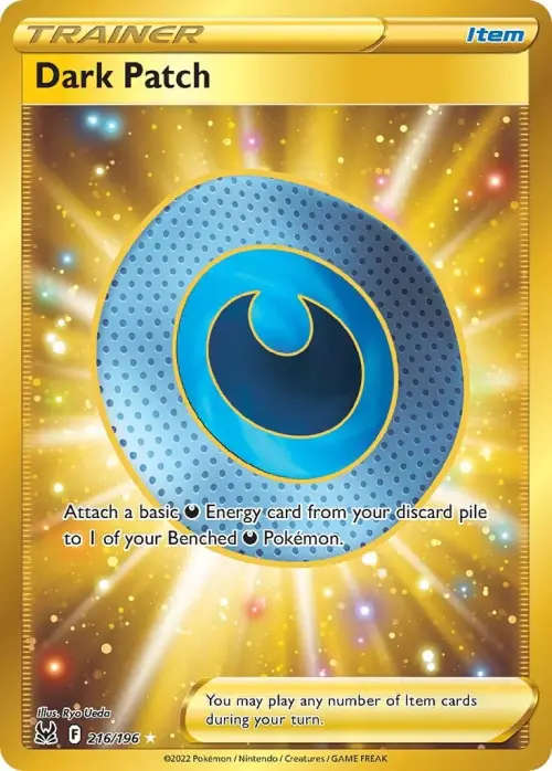 Pokemon - Dark Patch (Secret Rare) - SWSH11: Lost Origin (SWSH11)