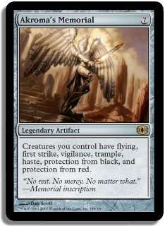 MAGIC THE GATHERING - Akroma's Memorial and Bonus Rares