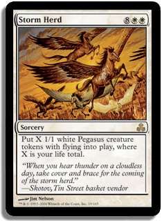 MAGIC THE GATHERING - Storm Herd and Bonus Rares