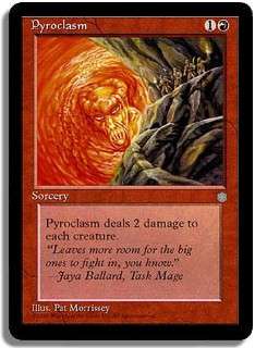 MAGIC THE GATHERING - Pyroclasm and Bonus Rares