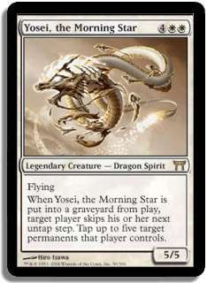 MAGIC THE GATHERING - Yosei, the Morning Star and Bonus Rares