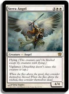 MAGIC THE GATHERING - Serra Angel and Bonus Rares