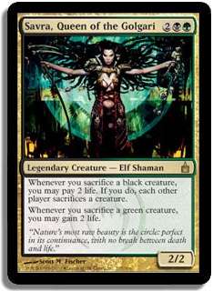 MAGIC THE GATHERING - Savra, Queen of the Golgari and Bonus Rares