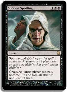 MAGIC THE GATHERING - Sudden Spoiling and Bonus Rares