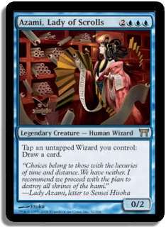 MAGIC THE GATHERING - Azami, Lady of Scrolls and Bonus Rares