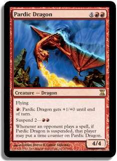 MAGIC THE GATHERING - Pardic Dragon and Bonus Rares