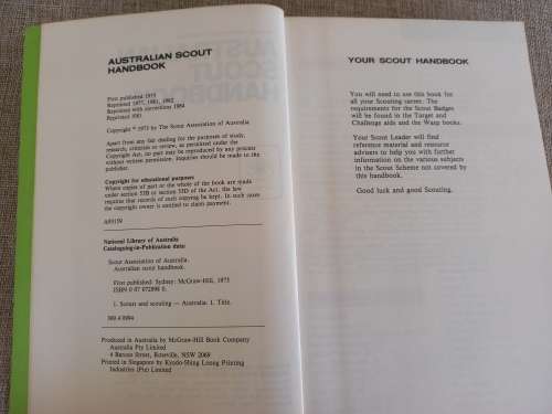 Australian Scout Handbook - The Scout Association of Australia