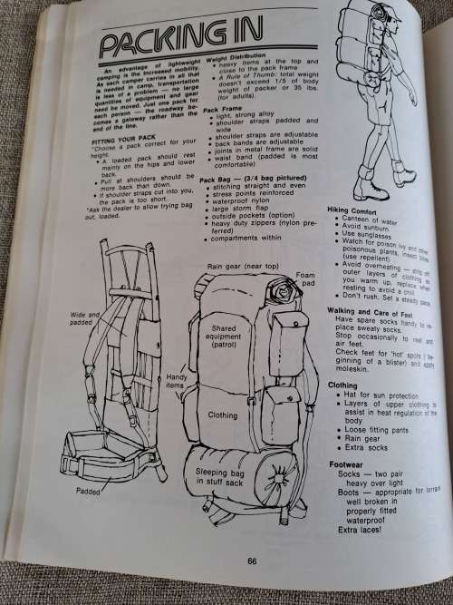 The Camping Book Scouts Canada