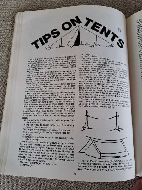 The Camping Book Scouts Canada