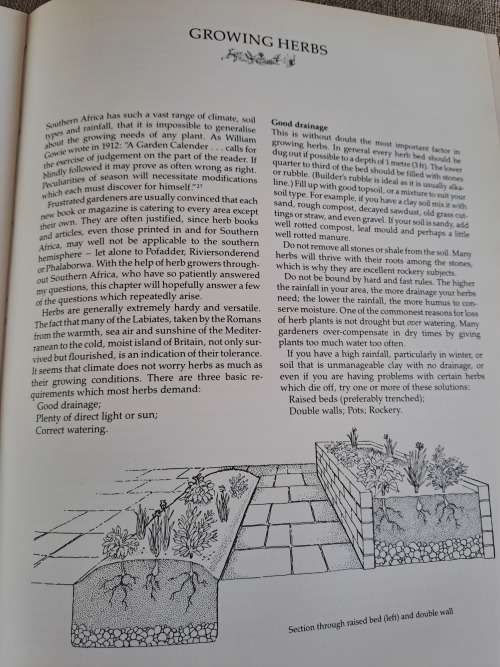 The Practical Book Of Herbs - Growing and using herbs in Southern Africa