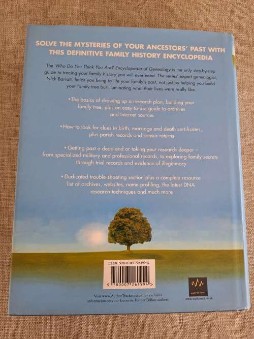 Who do you think you are? Encyclopedia of Genealogy - Nick Barratt