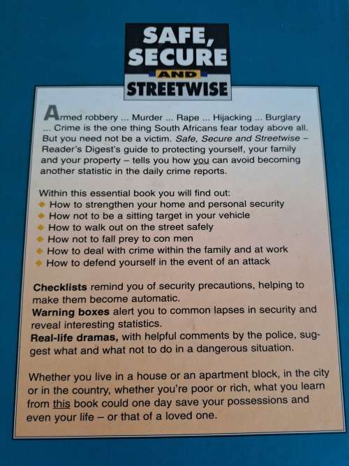 Safe, Secure and Streetwise - Reader`s Digest
