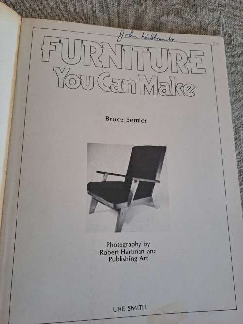 Furniture You Can Make