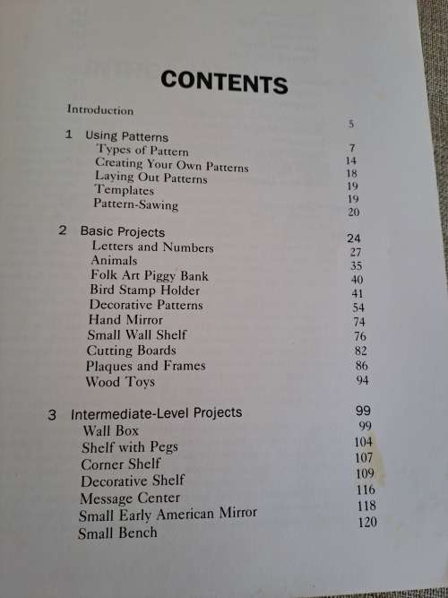 Band Saw Pattern Book