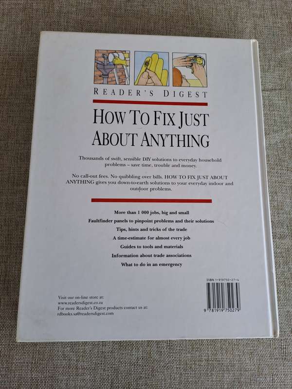 How to Fix Just About Anything - Reader`s Digest