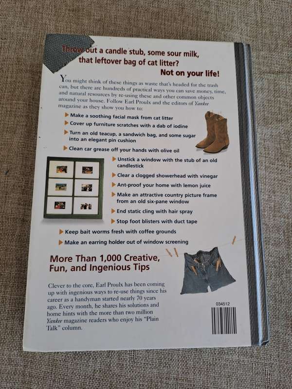 Vinegar, Duct Tape, Milk Jugs & More 1001 Ingenious Ways to use common household items
