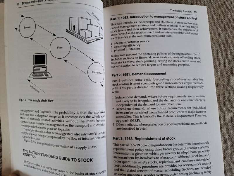 Storage and Supply of Materials 6th Edition - David Jessop & Alex Morrison