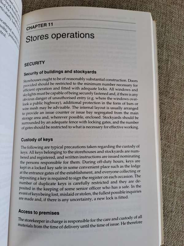 Storage and Supply of Materials 6th Edition - David Jessop & Alex Morrison