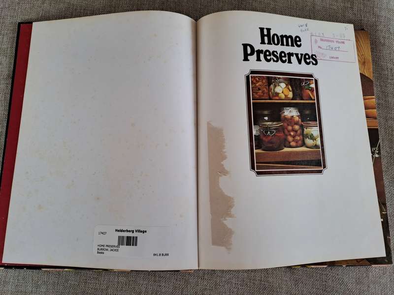 Home Preserves - Jackie Burrow