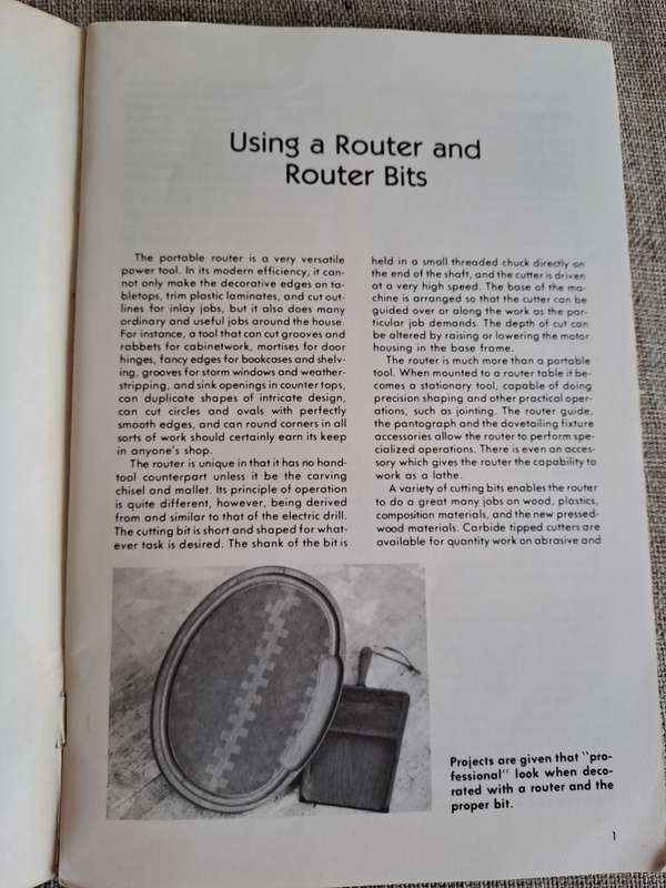 Using a Router and Router Bits