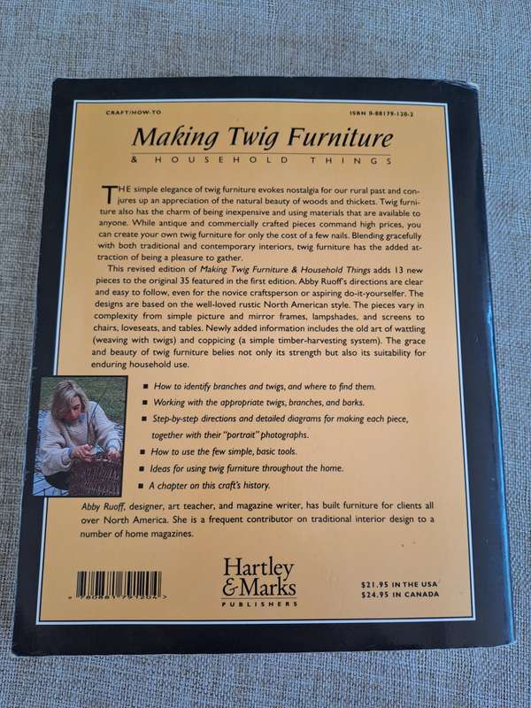 Making Twig Furniture & Household Things Revised Edition - Abby Ruoff