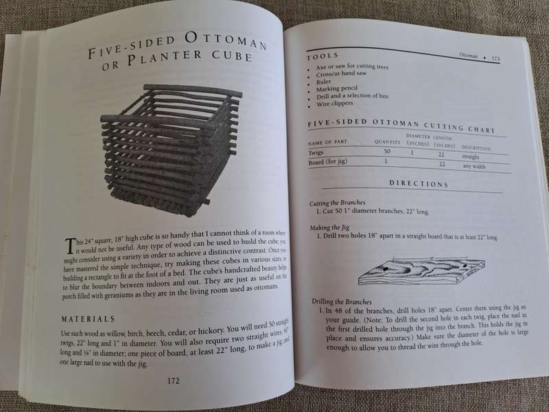 Making Twig Furniture & Household Things Revised Edition - Abby Ruoff