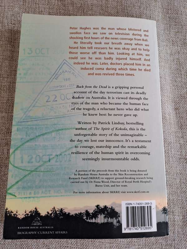 Back From The Dead - Patrick Lindsay