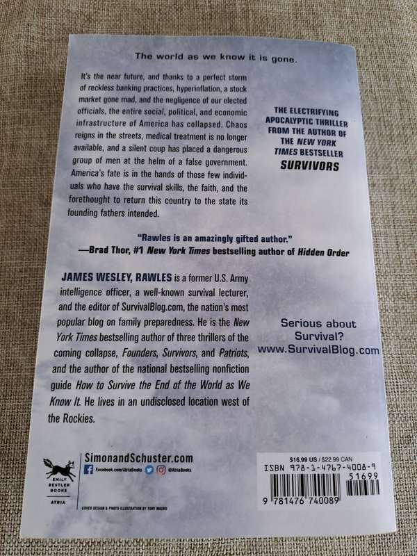 Founders: A Novel of the Coming Collapse - James Wesley, Rawles