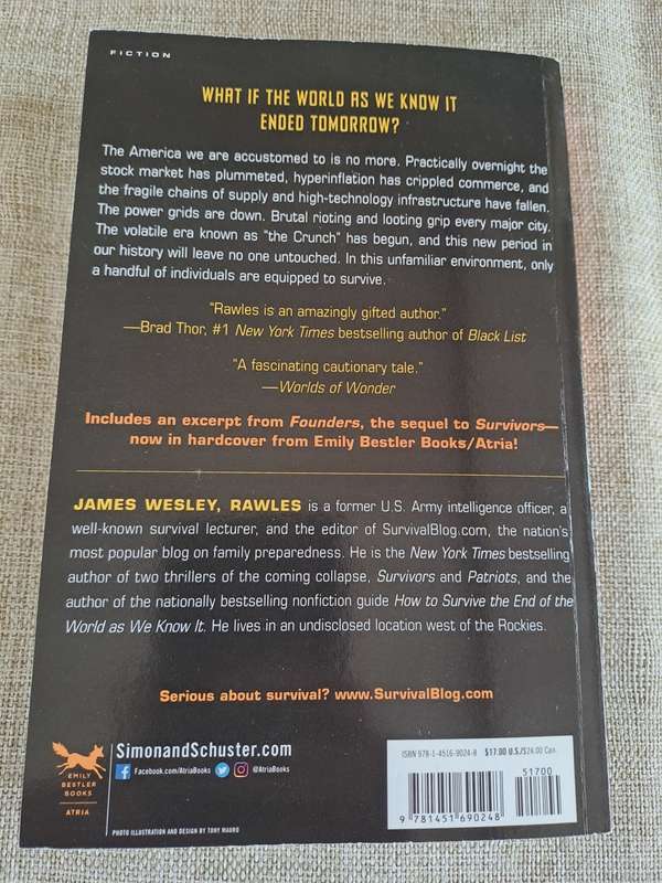 Survivors: A Novel of the Coming Collapse - James Wesley, Rawles